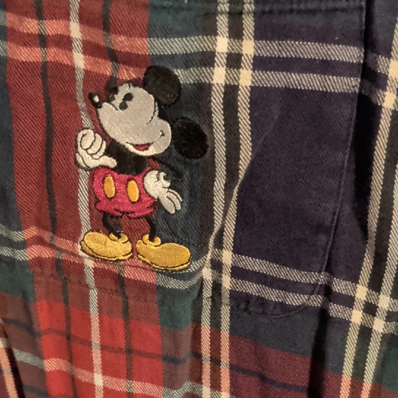 Disney Multicolor Plaid Shirt - Picture 2 of 5